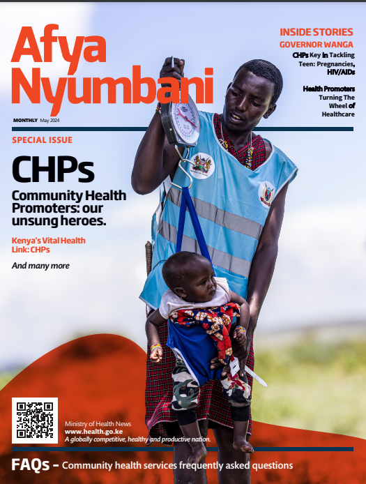 Afya Nyumbani Magazine 1st Edition Cover