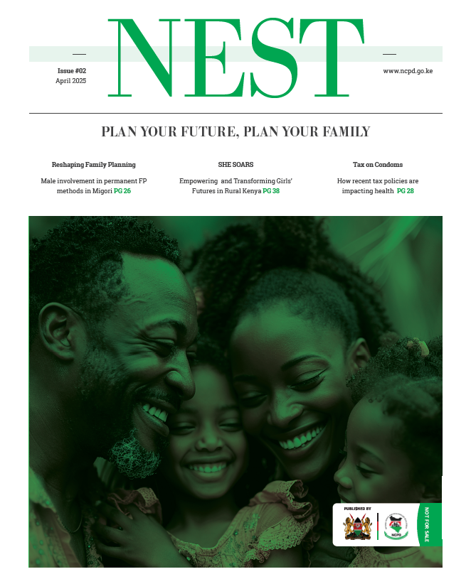 The Nest Magazine focused on the government family planning programme in Kenya