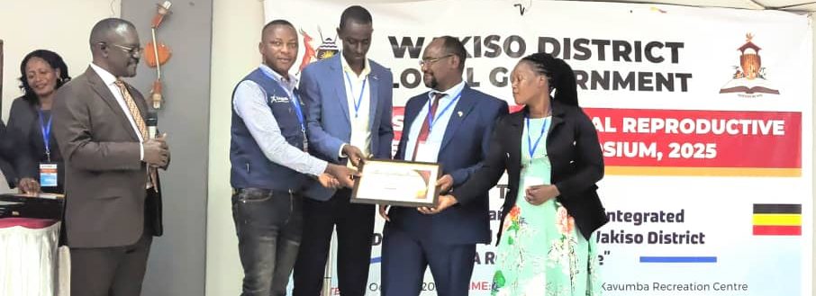 Living Goods was recognised for its outstanding contribution to SRH services in Wakiso District