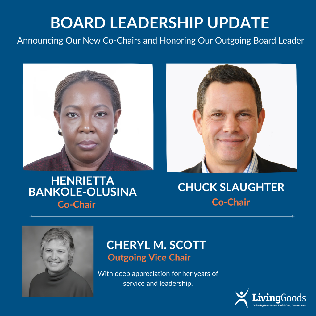 Board leadership update